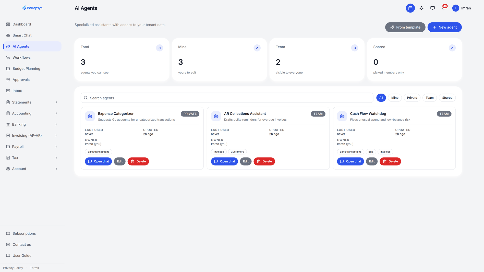 Specialized AI Assistants