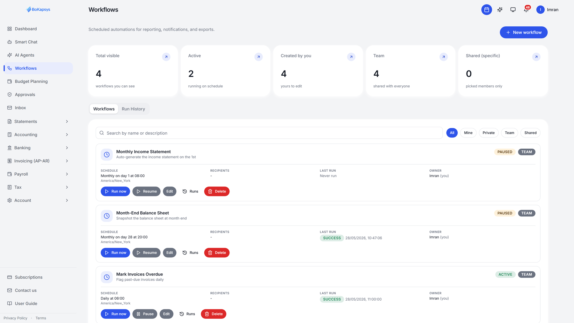 Scheduled Automations