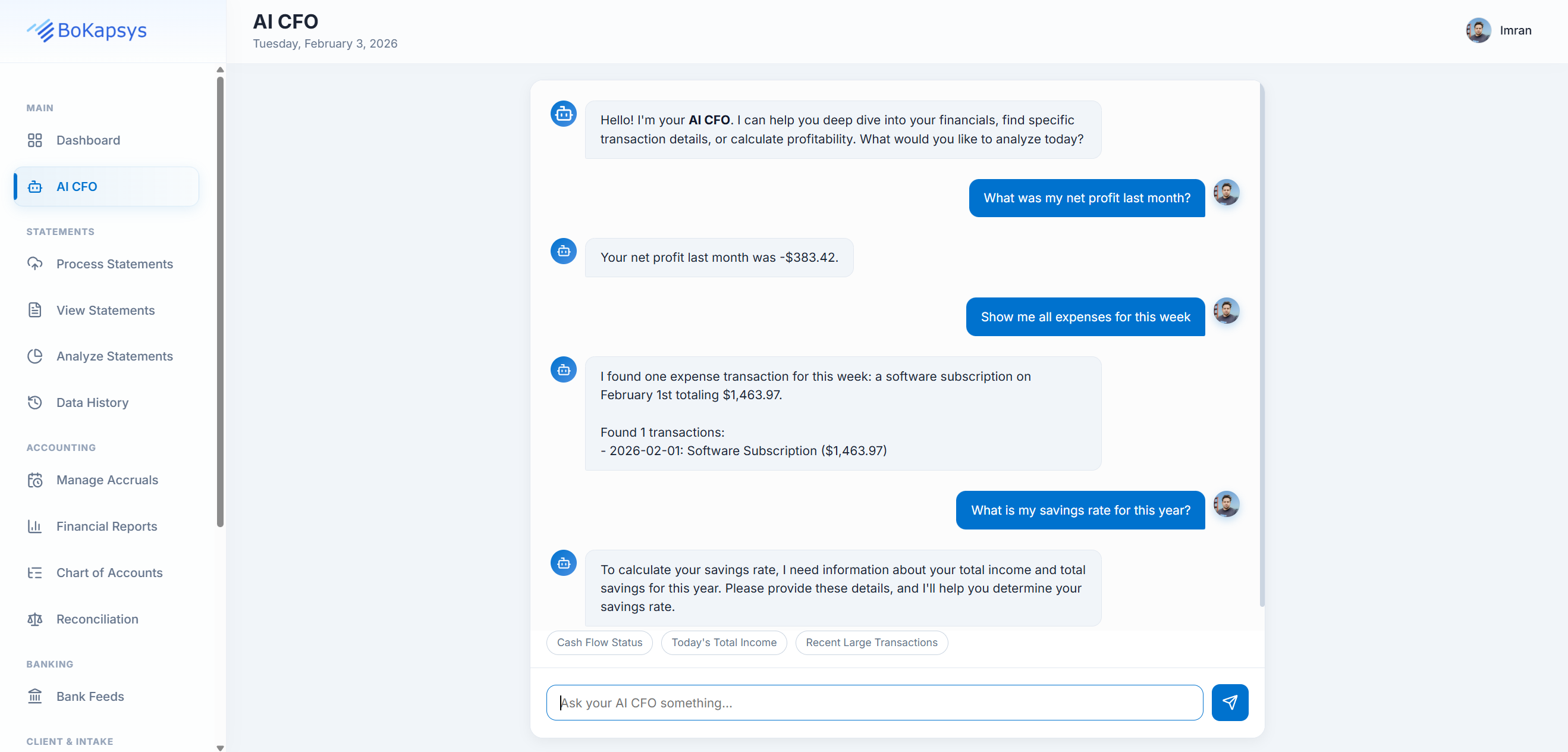 Your Intelligent Financial Advisor